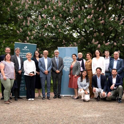 Cérémonie renouvellement convention Imerys MNHN