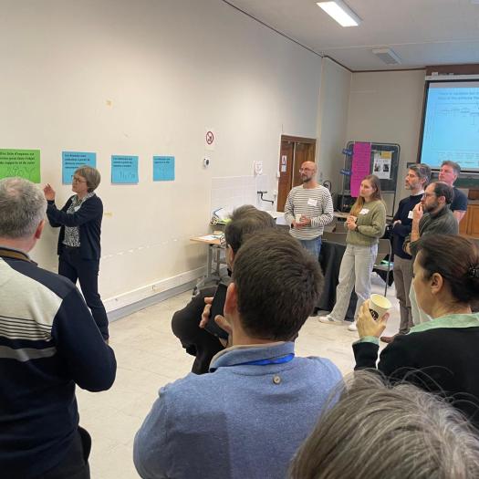 Travaux collectif lors de l’atelier des parties prenantes © G. Gigot