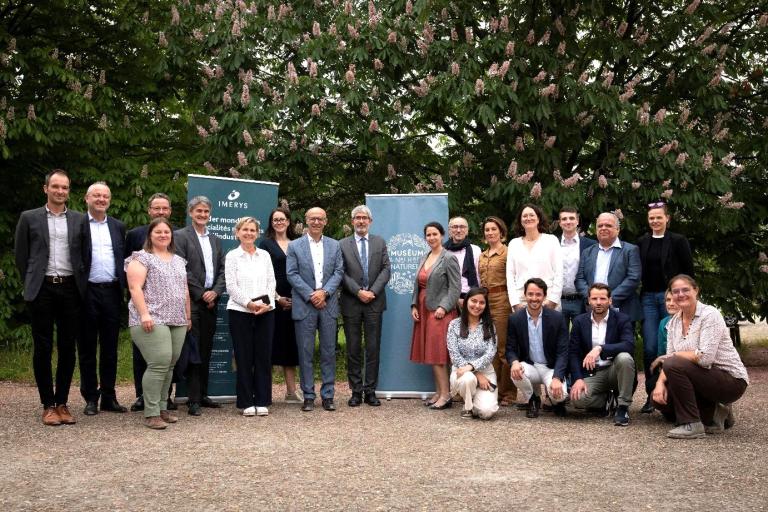 Cérémonie renouvellement convention Imerys MNHN