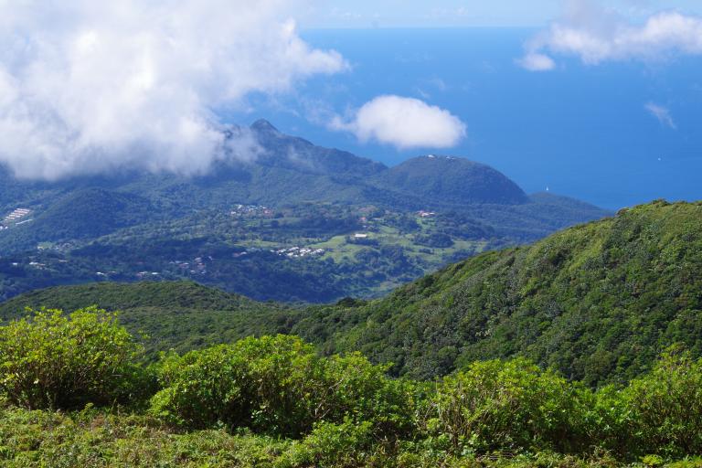 Guadeloupe, zone-coeur du parc national