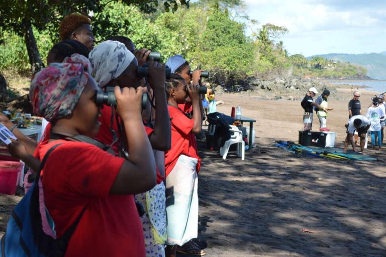 Observation des oiseaux marins à Mayotte - Fanny Cautain / OFB 